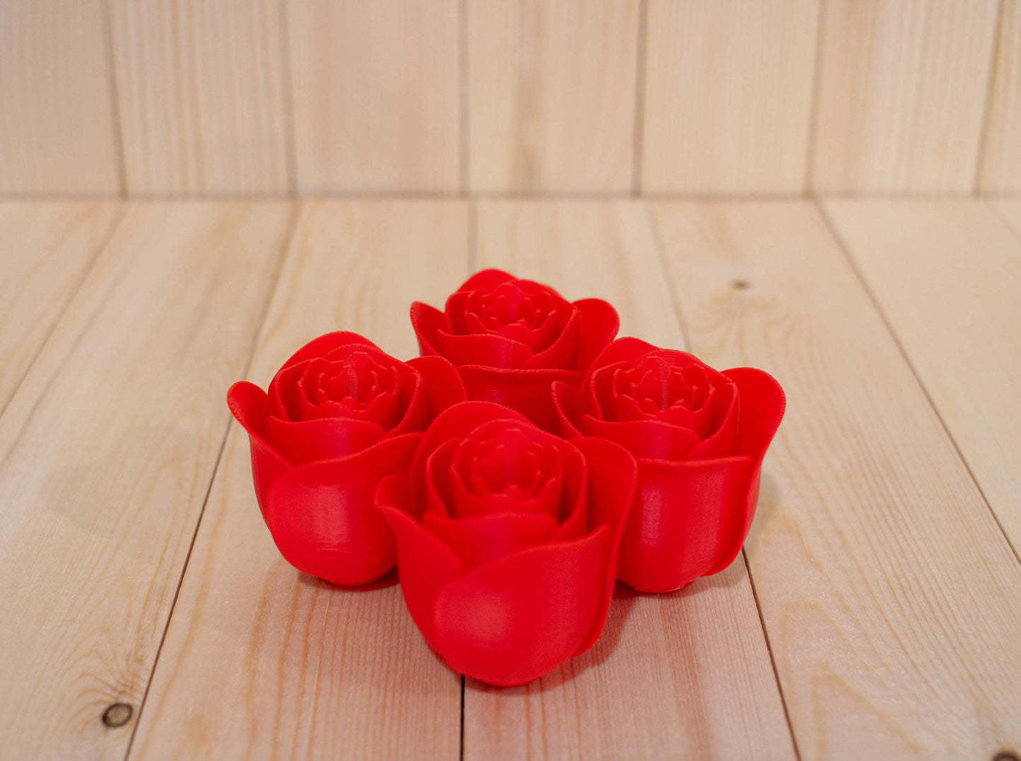 Never-Wilt Roses | 3D Printed Flowers | Valentine’s, Anniversary, Wedding Decor