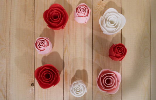 Never-Wilt Roses | 3D Printed Flowers | Valentine’s, Anniversary, Wedding Decor
