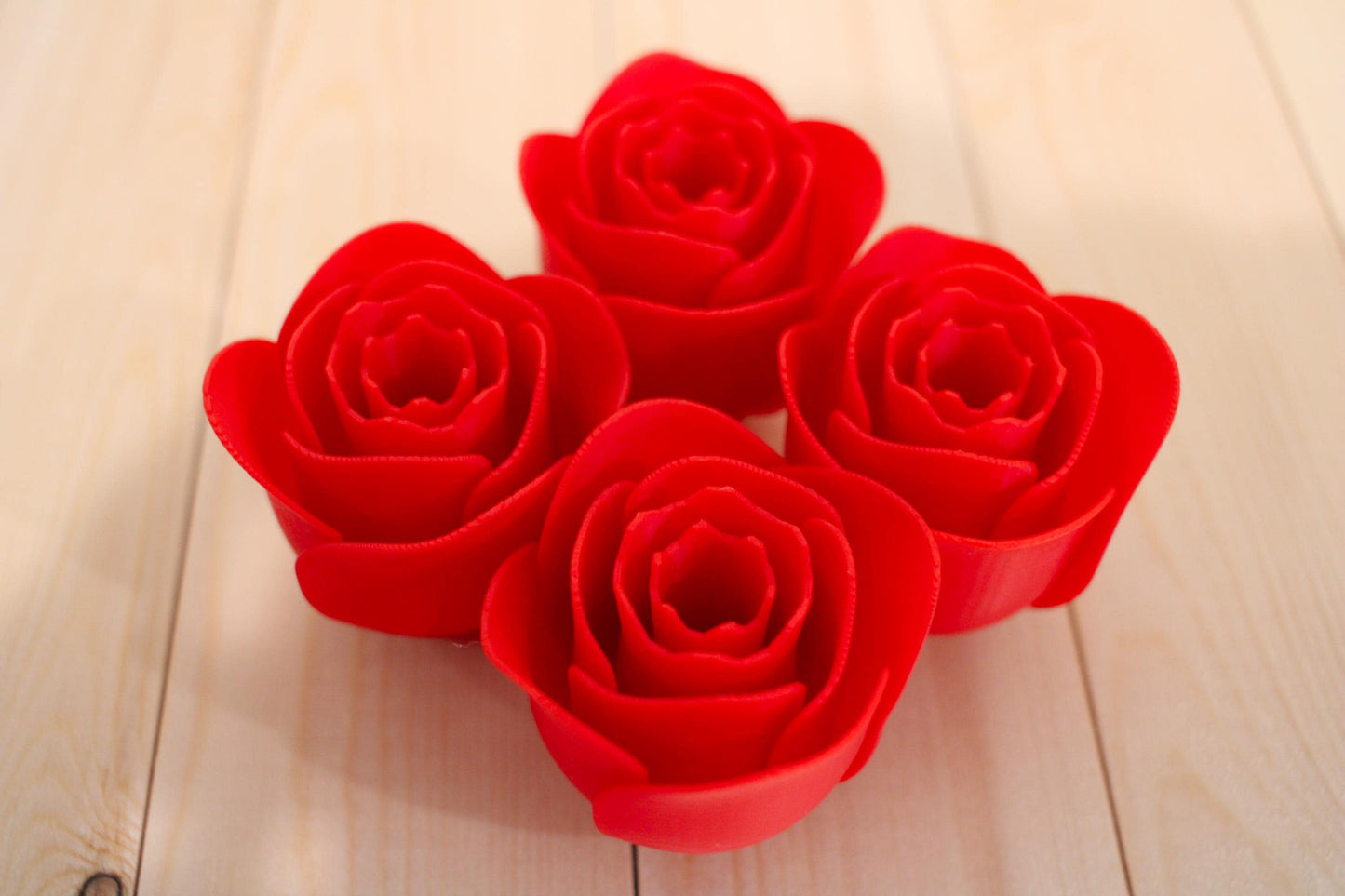 Never-Wilt Roses | 3D Printed Flowers | Valentine’s, Anniversary, Wedding Decor