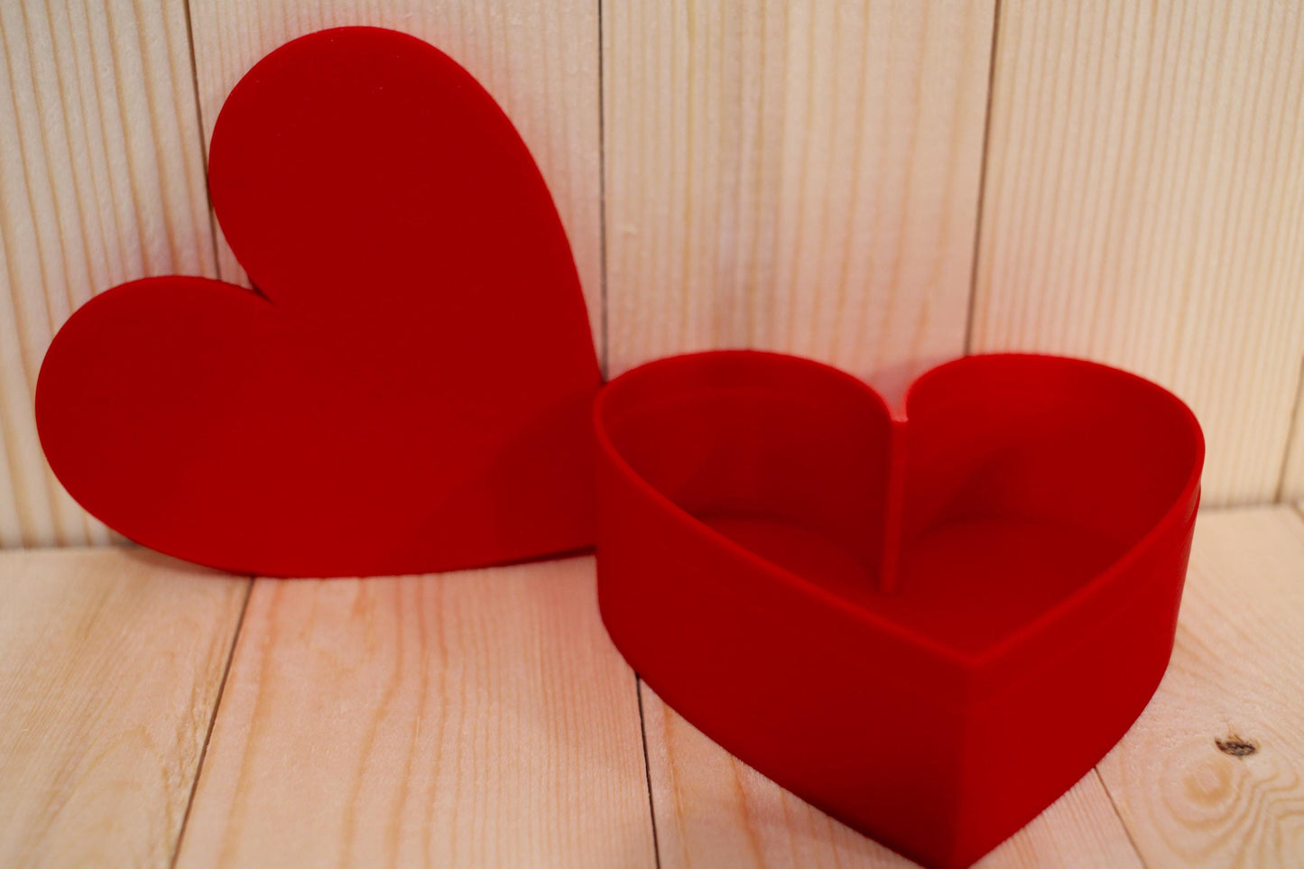 3D Printed Heart Box | Valentine’s Day Gift Box | Keepsake / Trinket Box | Anniversary Heart Box